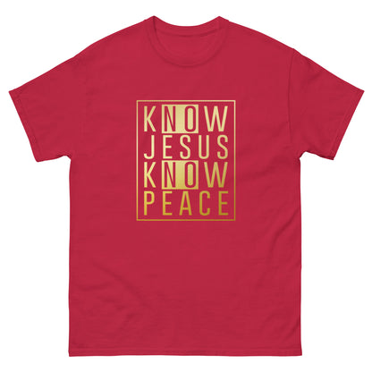 Know Jesus- Unisex classic tee