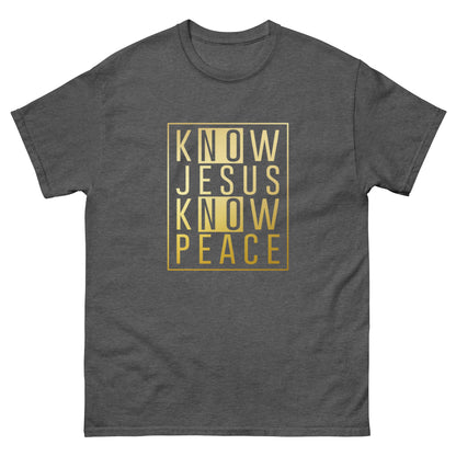 Know Jesus- Unisex classic tee