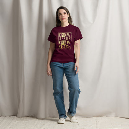 Know Jesus- Unisex classic tee